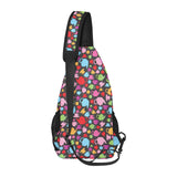 Tea pots Pattern Print Design 01 All Over Print Chest Bag