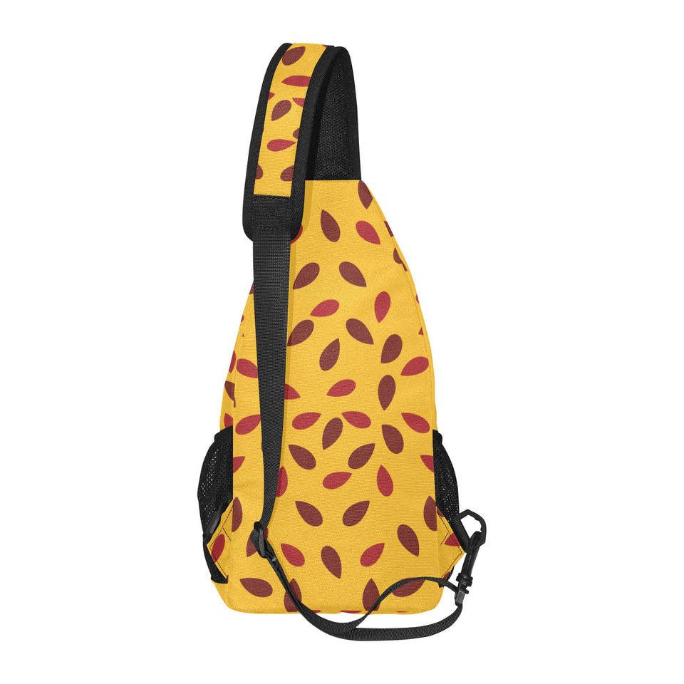 Passion fruit texture All Over Print Chest Bag