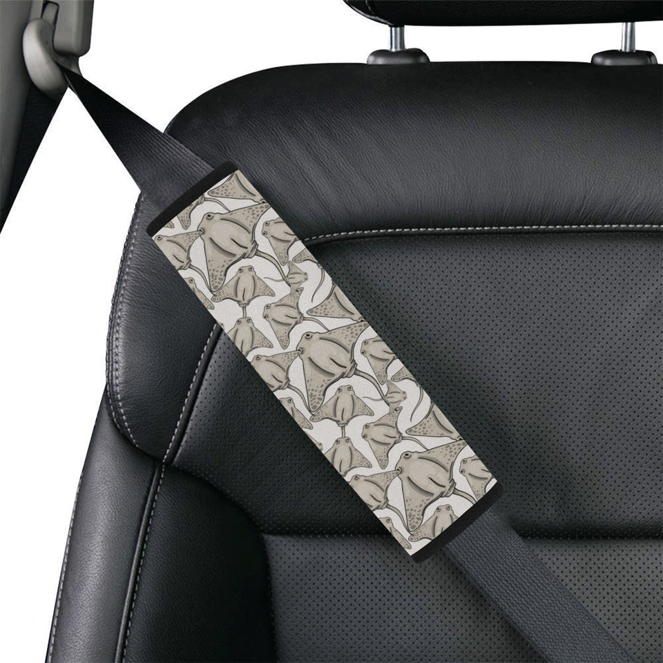 Stingray Pattern Print Design 05 Car Seat Belt Cover