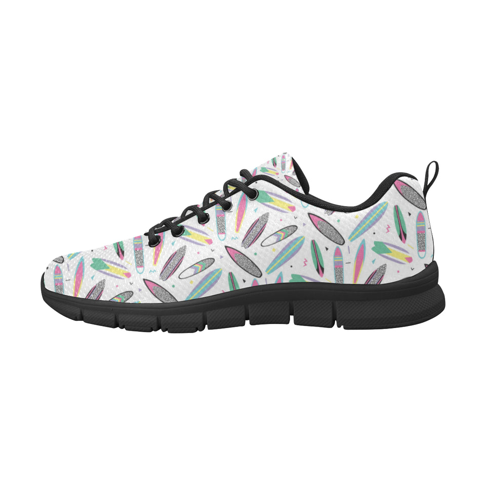 Surfboard Pattern Print Design 04 Women's Sneaker Shoes