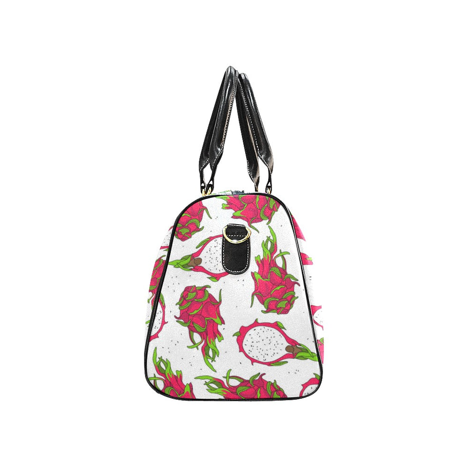 dragon fruits white background Travel Bag