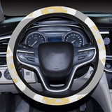 Cute dachshund dog pattern Car Steering Wheel Cover