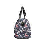 Deers Winter Christmas pattern Travel Bag