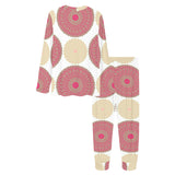 Circle indian pattern Women's All Over Print Pajama Set