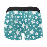 Vintage star pattern Men's All Over Print Boxer Briefs Men's Underwear