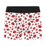Ladybug Pattern Print Design 04 Men's All Over Print Boxer Briefs Men's Underwear