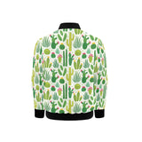 Cactus pattern copy Kids' Boys' Girls' Bomber Jacket