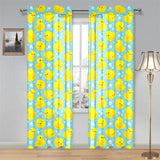 Duck Pattern Print Design 03 Gauze Curtain