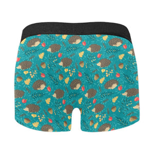 Hedgehog Pattern Print Design 01 Men's All Over Print Boxer Briefs Men's Underwear