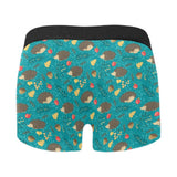 Hedgehog Pattern Print Design 01 Men's All Over Print Boxer Briefs Men's Underwear