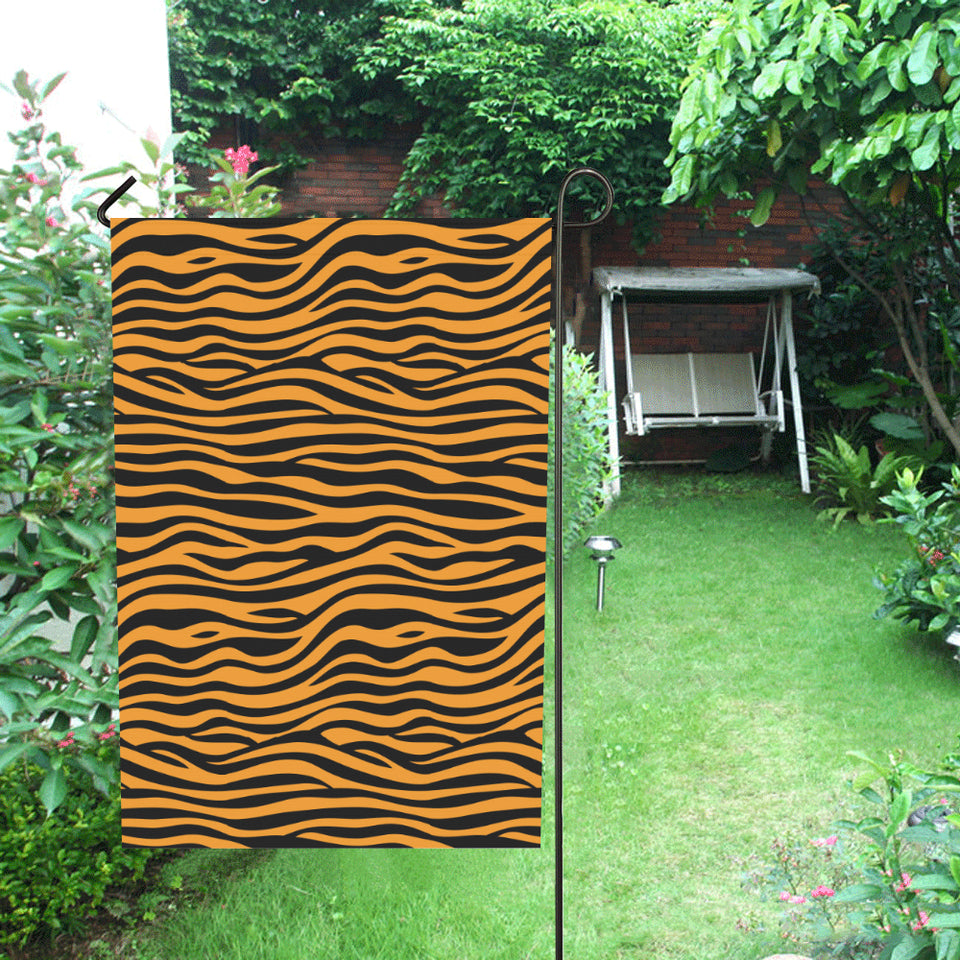 Bengal tigers skin print pattern background House Flag Garden Flag