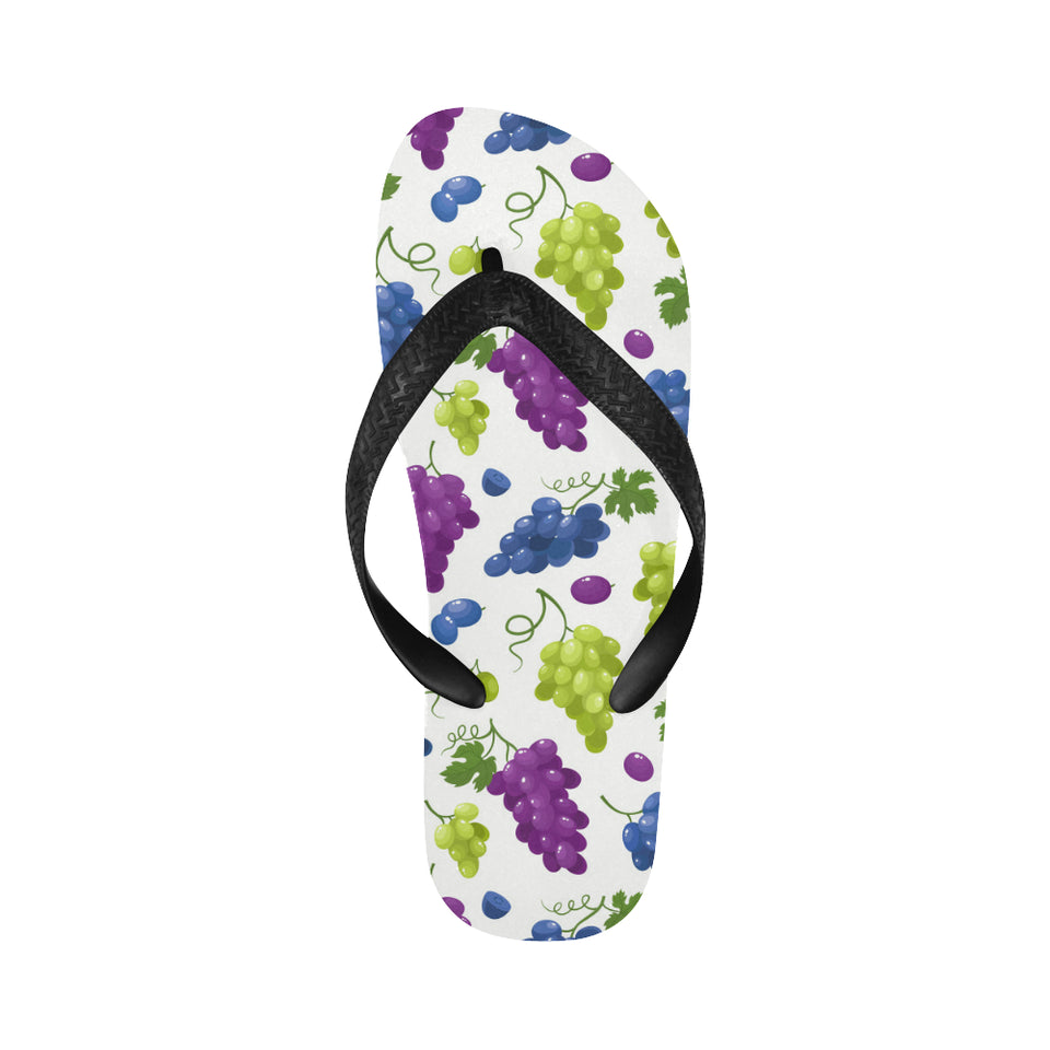 Grape pattern Unisex Flip Flops