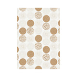 Gold Texture mushroom pattern House Flag Garden Flag