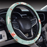 Cute snowman pattern Car Steering Wheel Cover