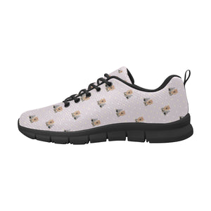 Yorkshire Terrier Pattern Print Design 02 Women's Sneaker Shoes