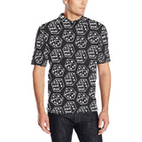 Dice Pattern Print Design 01 Men's All Over Print Polo Shirt