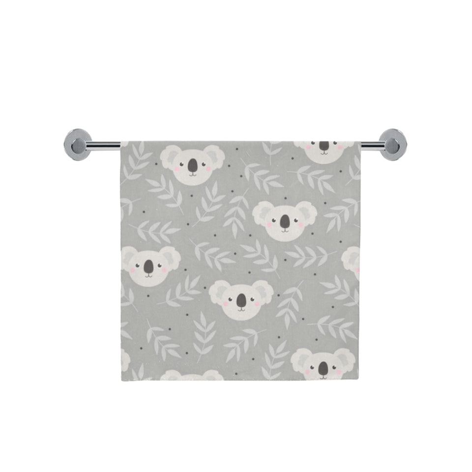Cute koala leaves pattern Bath Towel