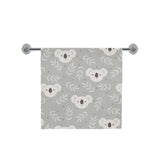 Cute koala leaves pattern Bath Towel