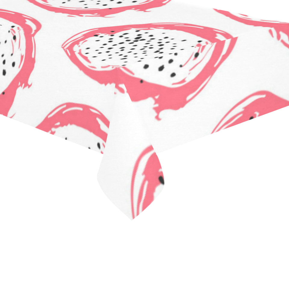 Hand drawn dragon fruit Tablecloth
