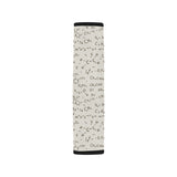Chemistry Periodic Table Pattern Print Design 04 Car Seat Belt Cover
