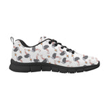 Ostrich Pattern Print Design 02 Men's Breathable Sneakers ( Model 055)