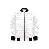 Airplane print pattern Kids' Boys' Girls' Bomber Jacket