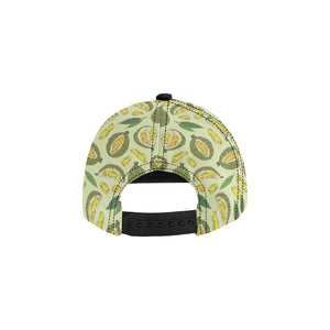 Durian leaves pattern background All Over Print Snapback Cap