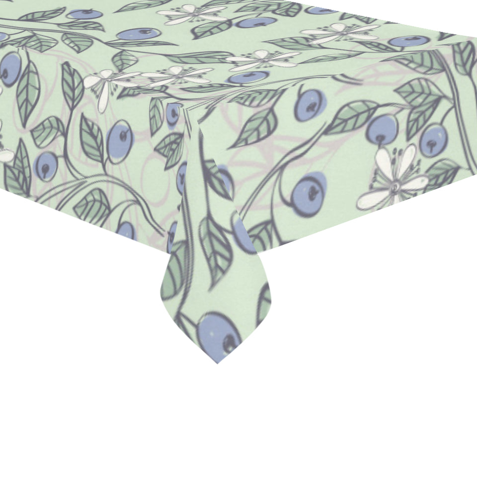 hand drawn blueberry pattern Tablecloth