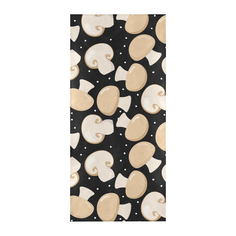 Champignon mushroom pattern Beach Towel