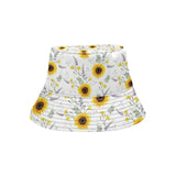 beautiful sunflowers pattern Unisex Bucket Hat