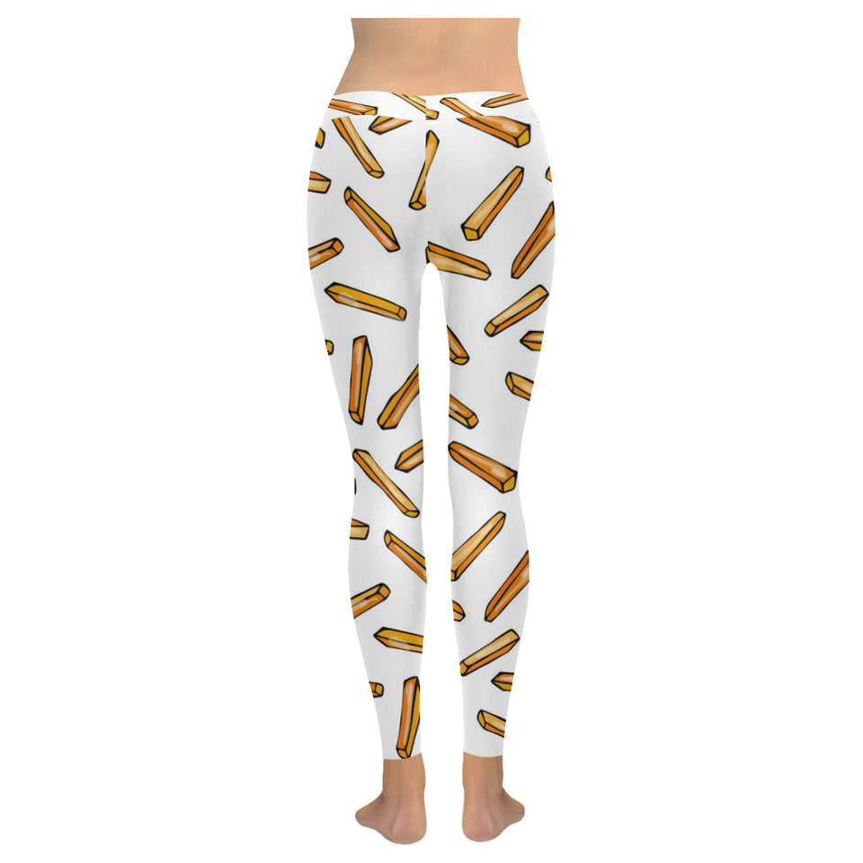 French fries potato pattern Women's Legging Fulfilled In US