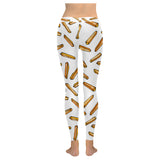 French fries potato pattern Women's Legging Fulfilled In US