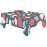 dragon fruits dark blue background Tablecloth