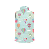 Hot Air Balloon design Pattern Women's Padded Vest