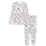 Cute Llama Alpaca pattern Women's All Over Print Pajama Set