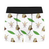 Color hand drawn cacao pattern Men's All Over Print Boxer Briefs Men's Underwear