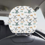 windmill pattern Car Headrest Cover