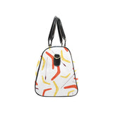 Waterclor boomerang Australian aboriginal ornament Travel Bag