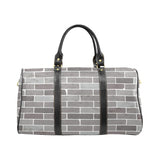 Brick Printed Pattern Print Design 05 Travel Bag