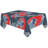 Koi Fish Carp Fishs hand drawn japanese art Tablecloth