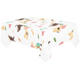 Cute Chihuahua puppie pattern Tablecloth