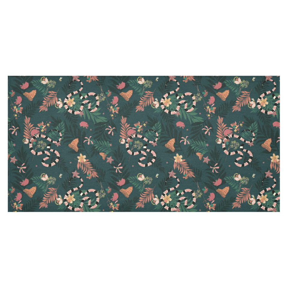 Snake forest pattern Tablecloth