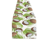 Coconut Pattern Print Design 04 Table Runner