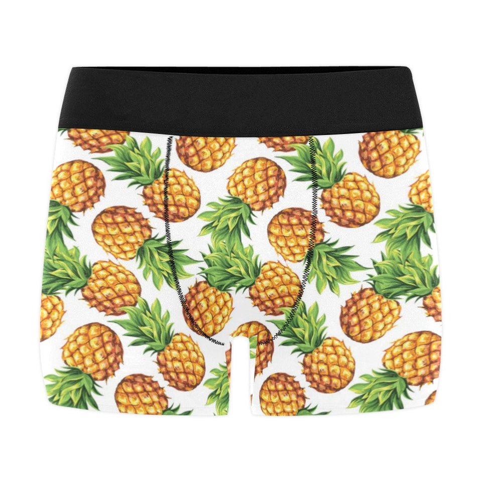 Pineapples design pattern Men's All Over Print Boxer Briefs Men's Underwear