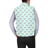 Kangaroo pattern background Men's Padded Vest