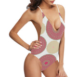 Circle indian pattern Women's One-Piece Swimsuit