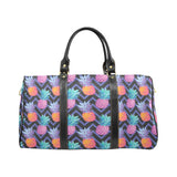 Pineapples pattern zigzag background Travel Bag