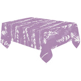 Lavender flowers purple pattern Tablecloth