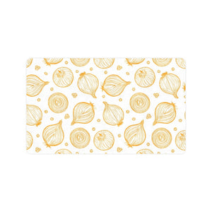 hand drawn onion pattern Doormat
