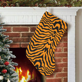 Bengal tigers skin print pattern Christmas Stocking